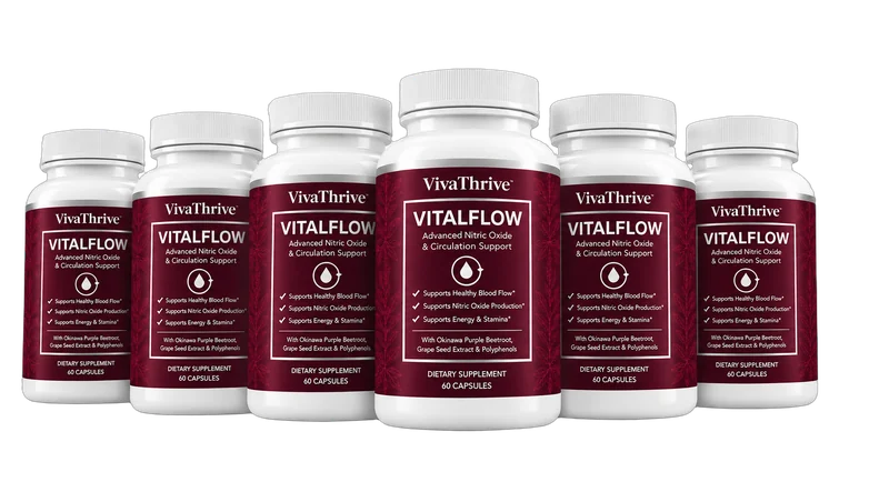 VitalFlow 6 BOTTLES bottles pack